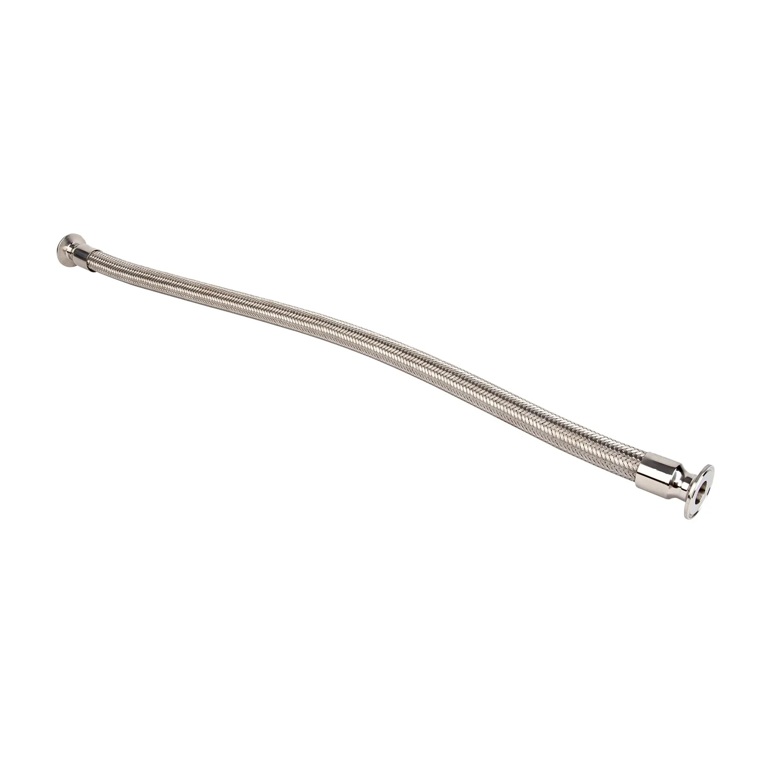 Stainless Steel Equal Sanitary Metal Corrugated Pipe with round Head Flange Connection