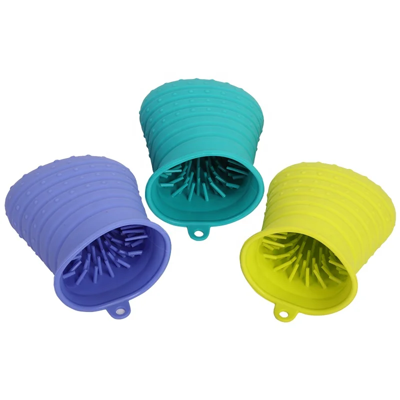 
Factory Wholesale Portable Rubber Pet Dog Foot Cleaner Dog Paw Washer Dog Paw Cleaner 
