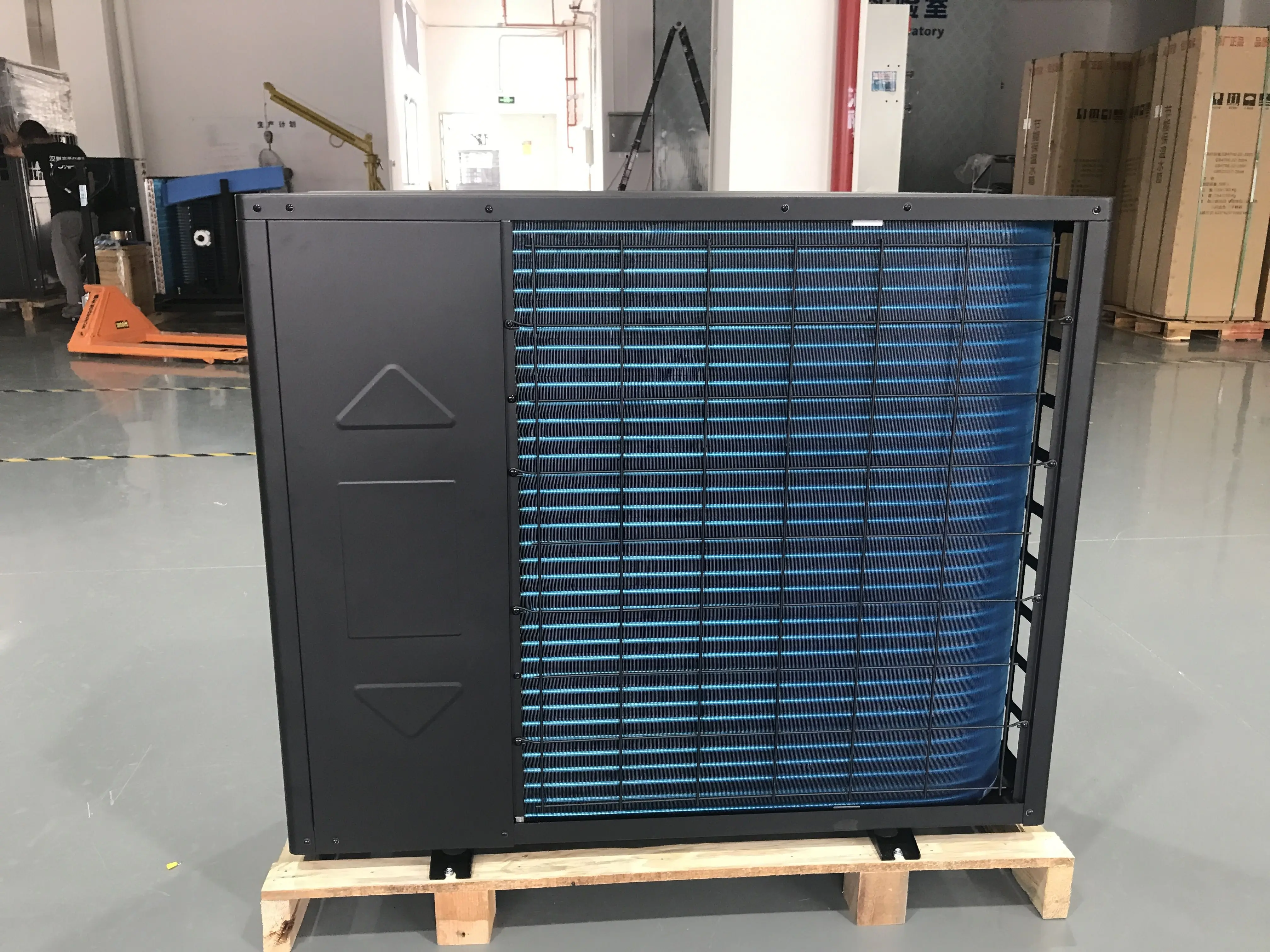 22KW WIFI control R410A DC inverter monoblock air to water inverter heat pump  for house