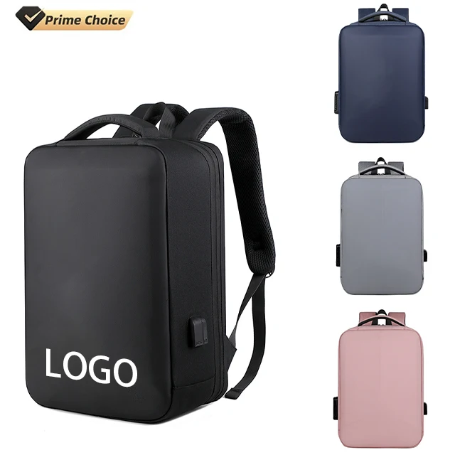 BSCI Custom Business Travel Backpack Computer for laptop usb charging backpack office computer bag laptop backpackp