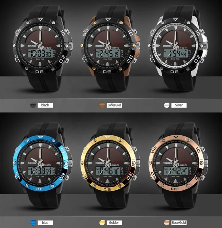 skmei 1064 5atm waterproof for men solar energy japan movt custom logo watches