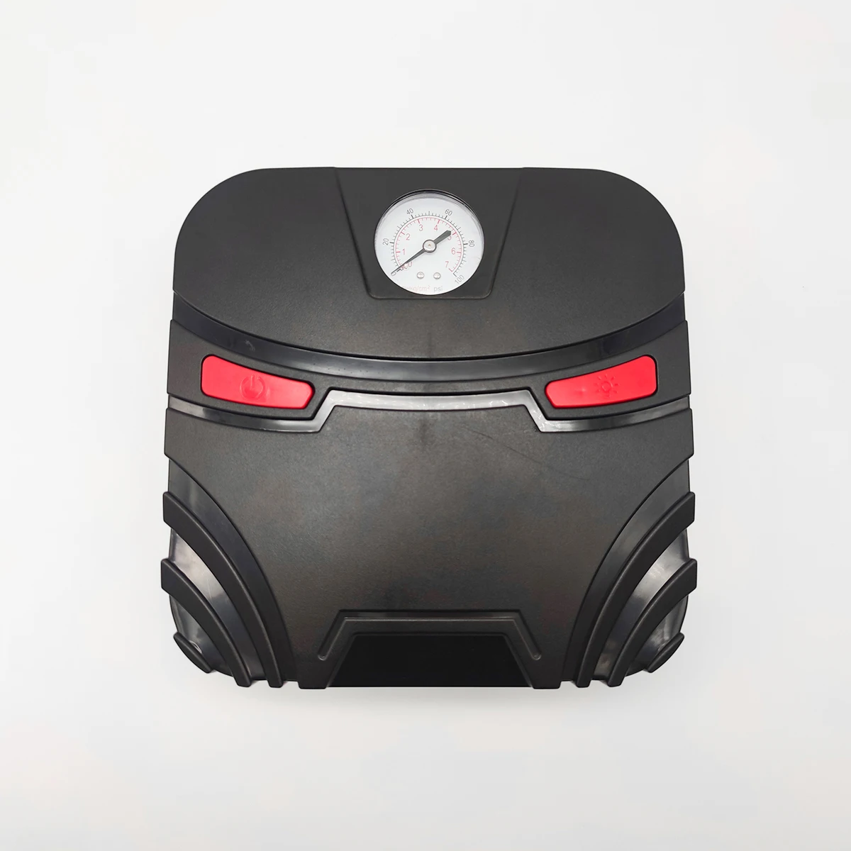 
Square Double cylinder auto dial tire inflator pump DC 12v car air compressor portable air pump for car bike truck 19mm 