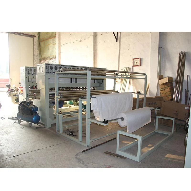  Automatic Cloth Belt Digital Ultrasonic Quilting Machine for Three Layers