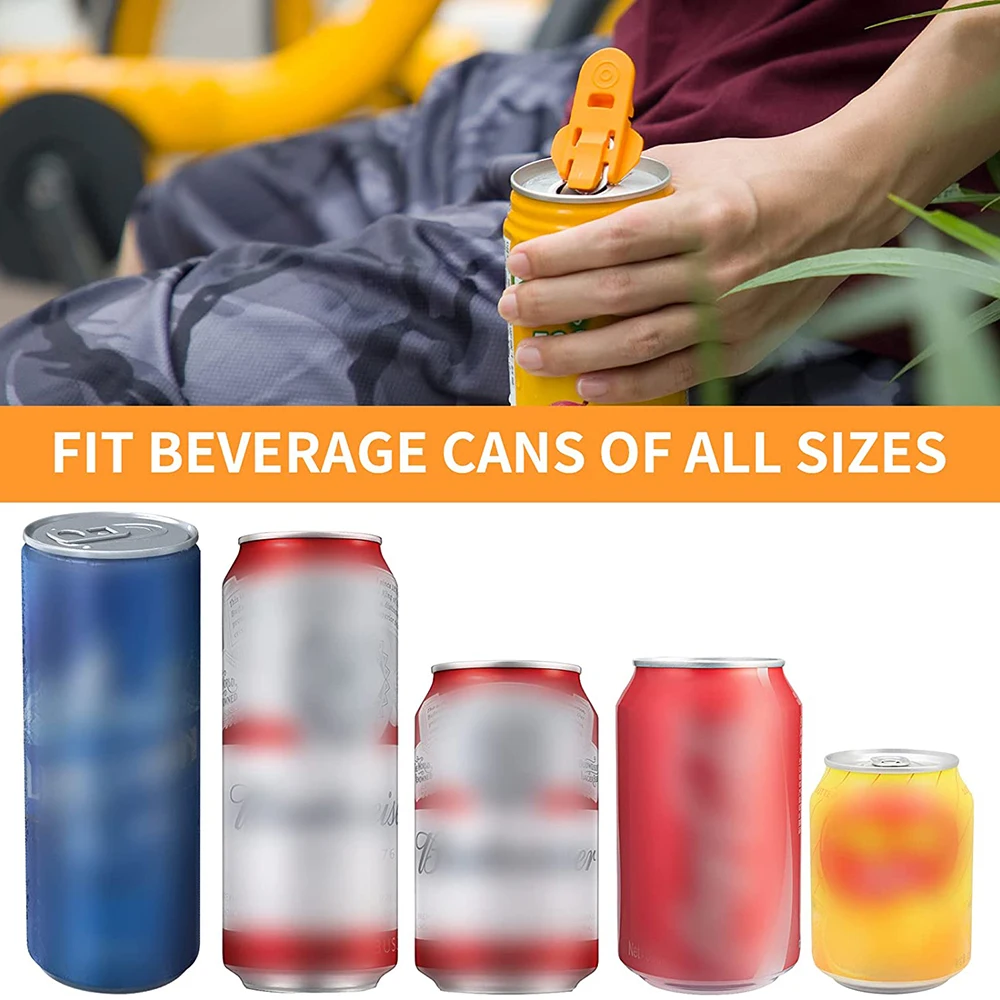 1 PC Manual Can Opener Beverage Can Protector Cover Beer or Soda Cans at Picnic, BBQ, Protect Cold Drinks From Bees