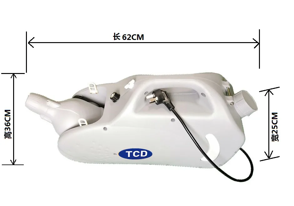 2600W 220V Agricultural fogger  Mist Sprayer for Cultivators for Disinfection