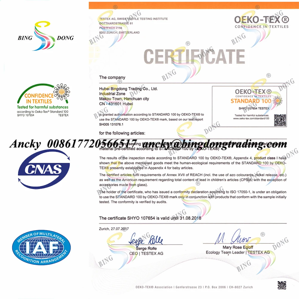 Factory Wholesale Direct Supply 500g Silicone Oil 100% Spun Polyester Sewing Thread