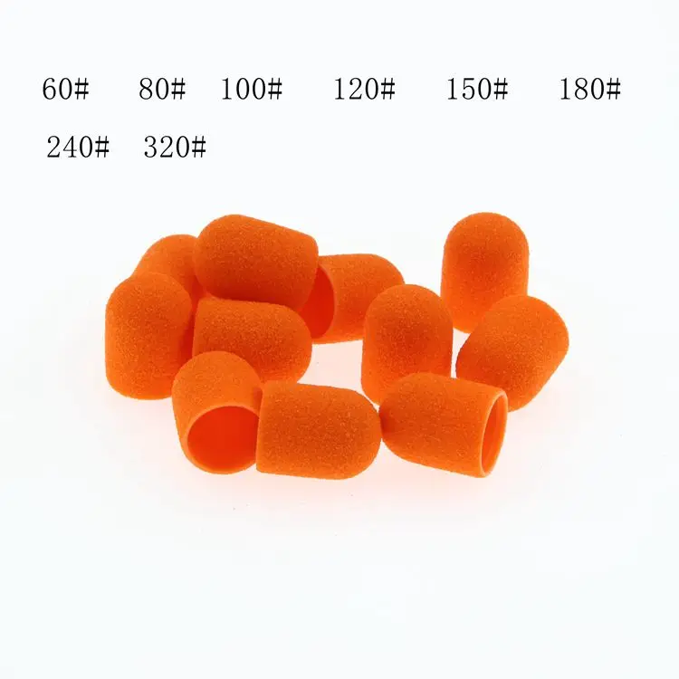 Fashionable 2.35mm Sanding Cap Nail Dril Bit Set for Nail Art Manicure and Pedicure