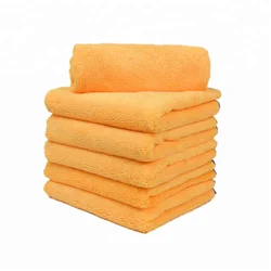 Aggressive Grade Gold Cleaning Cloth Window Glass Interior Non Scratch Microfibre Towel Car Car Care Cloth For Detailing