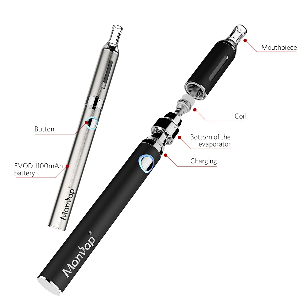 
Manvap newset product vape kit e-cig vape 2 pens of vape strat kit 