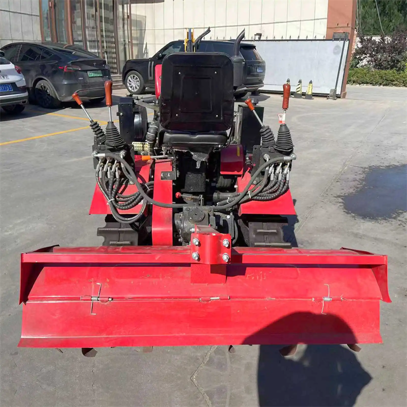 Amphibious Powerful 40 Hp Small Tractor With Auxiliary Equipment Mini Crawler Tractor For Sale