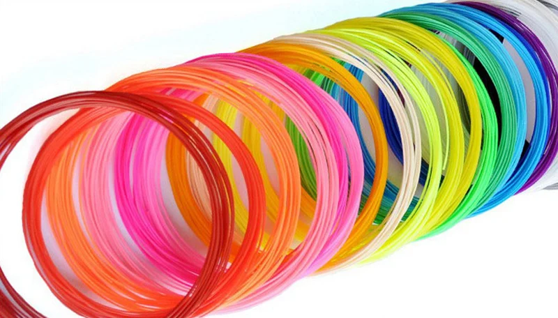 3D Printer pen filament 10 Meter 1.75mm PLA Material Filament 3d Refill Plastic For Printer or 3 D Pen school drawing supplies B
