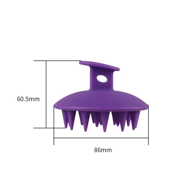  Bargain Price Full Silicone Gentle Exfoliating Brush Customized Hair Scrub Patented Scalp Care for
