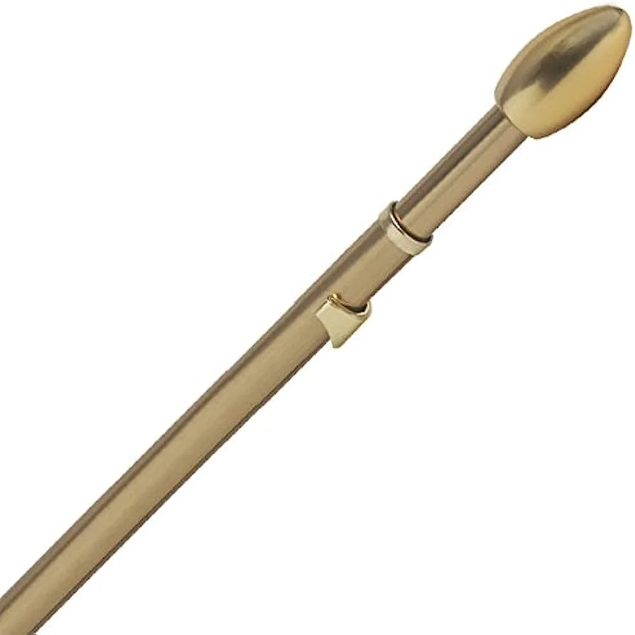 New Style Promotion New Modern Cheap Hook Type Cafe Curtain Rod Cafe Curtain Rod For Bedrooms