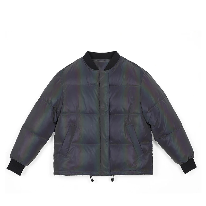 Custom Logo Plain Breathable Bubble Jacket Waterproof Casual Wind Proof Jacket Women Bubble Jacket