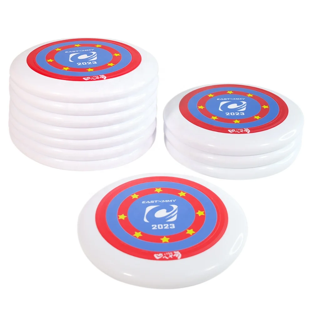 EASTOMMY  Full New Printing Design Flying Disc Set 10 Packs Wholesale