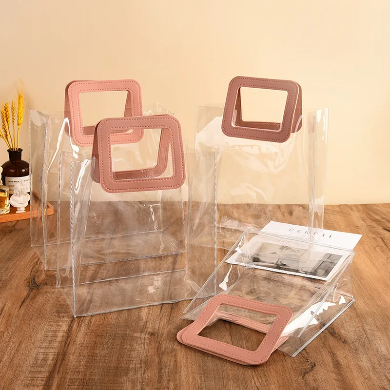 2024 New Arrival High Quality Cheap Customized Pvc Shopping Tote Bag Plastic Tote Bag