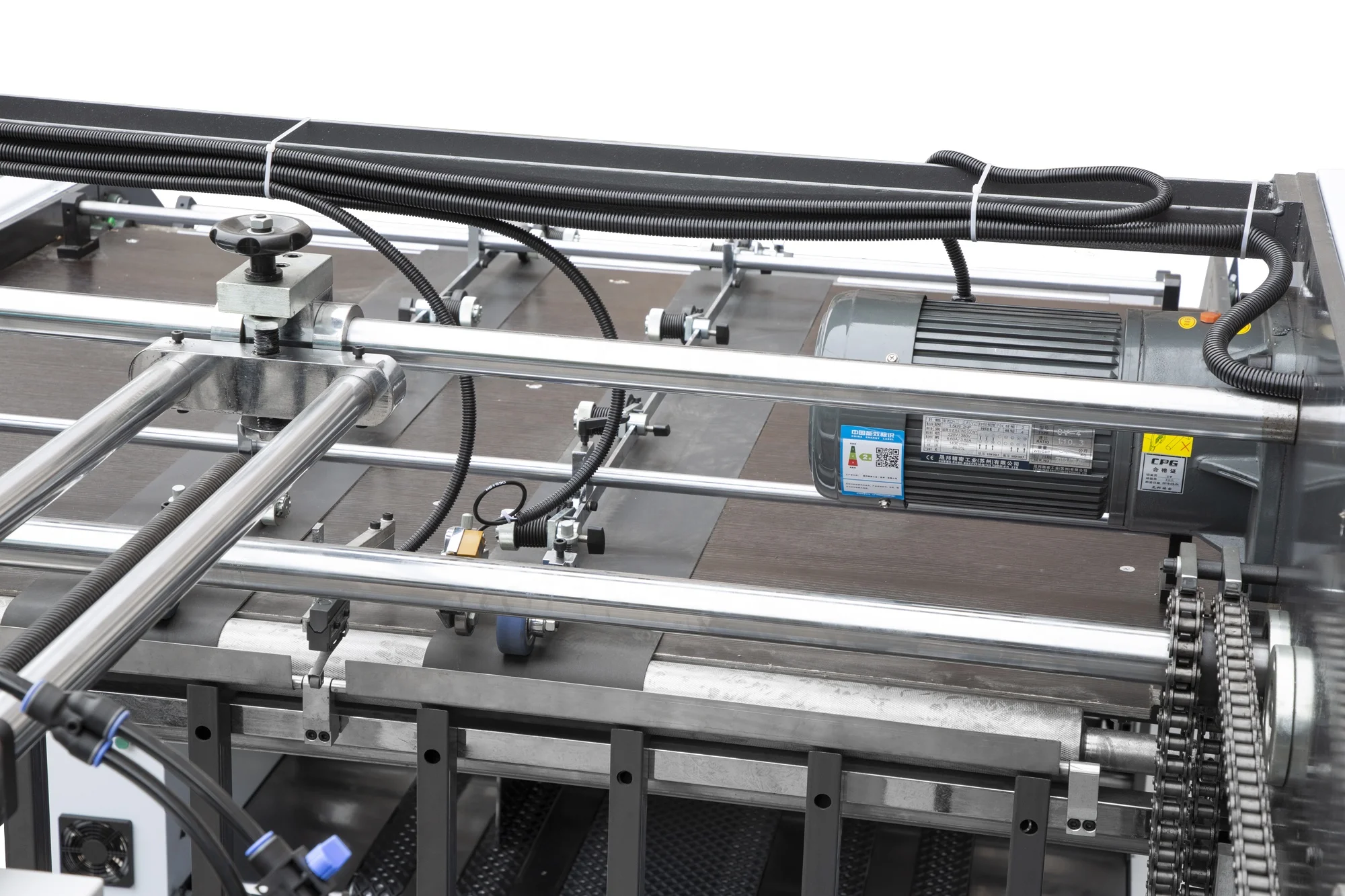 High speed paperboard corrugated paper laminating laminator with automatic flip flop stacker