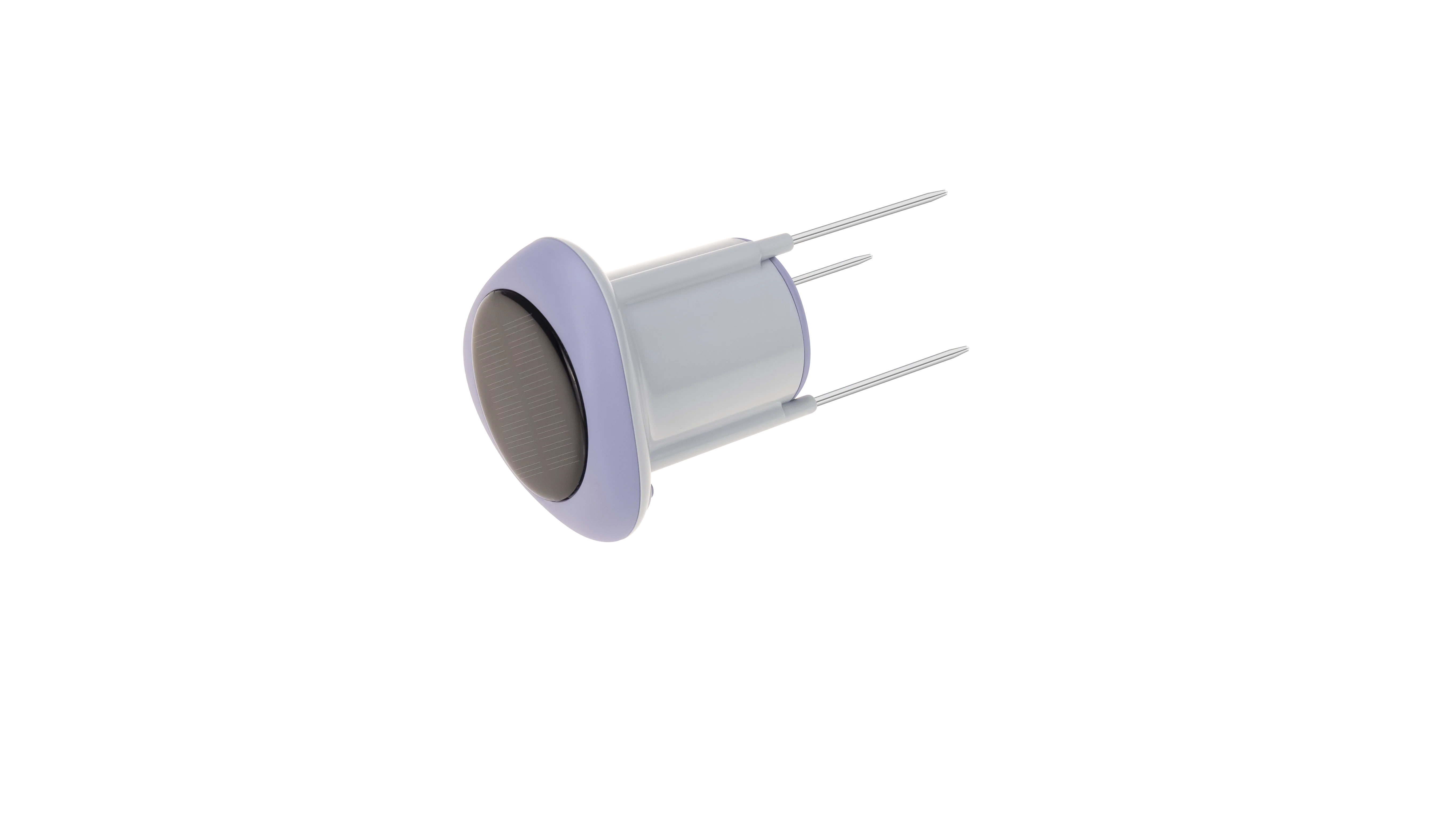 Zigbee New Soil Temperature And Humidity Sensor With Solar Panel To Detect Soil Fertility Essential Garden