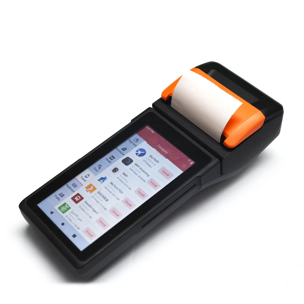 P2 Pos-системы автономный Pos-терминал ручной шестизначный
