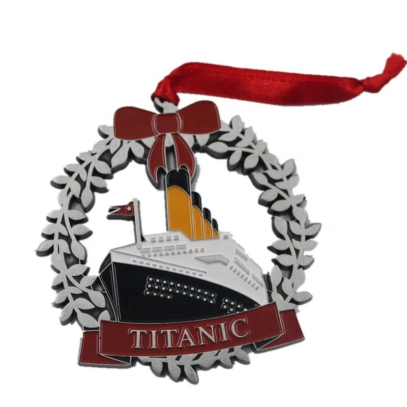 Титаник высокого качества, сувенир, подарок, металлическое украшение, подарок на заказ, Рождественское украшение