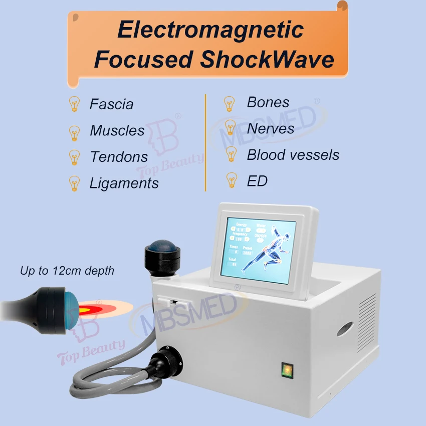 Focused Software Therapy Machine Erectile Dysfunction Focused Physiotherapy Relief ShockWave Physical Therapy Equipments