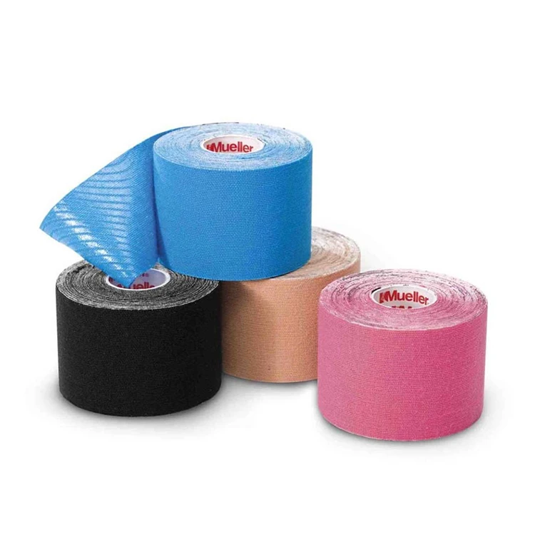 Custom Logo Cotton 10cm Athletic Sports Muscle Synthetic Korea Elastic Water Resistant Kinesiology Tape