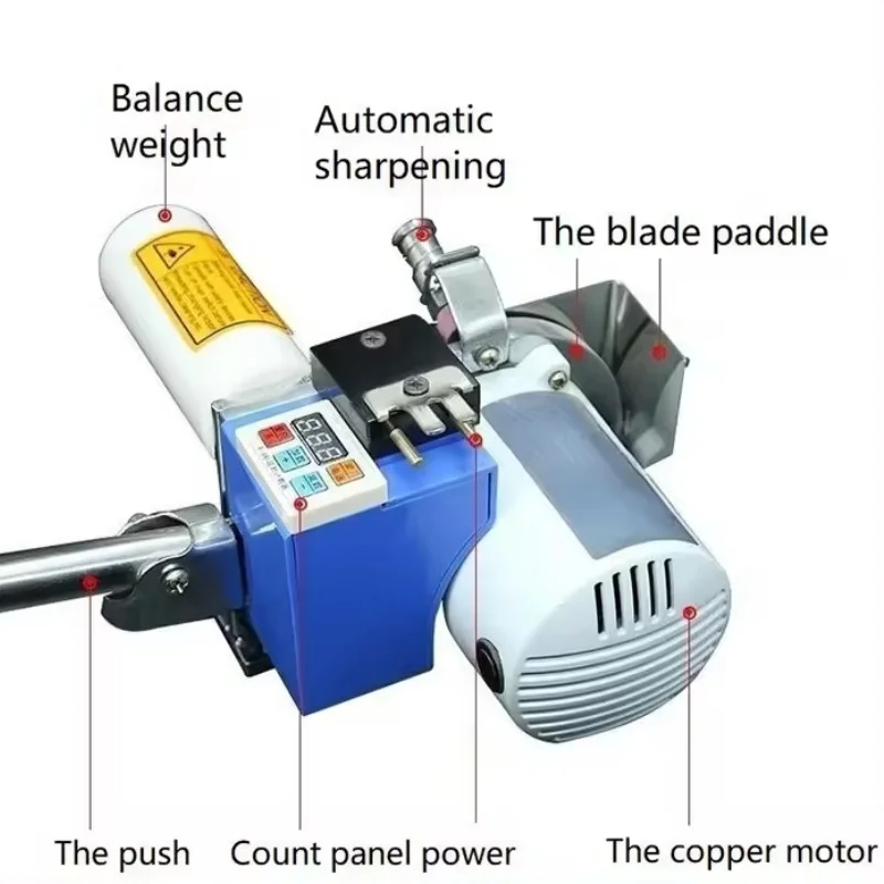 Textile Cutting Machine Durable Handheld Fabric Cutter Cutting Machine
