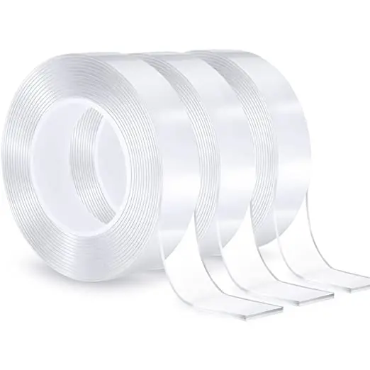 Hot Selling Clear Adhesive Tape  1m 3m 5m Traceless Double Sided Washable Adhesive Nano Tape