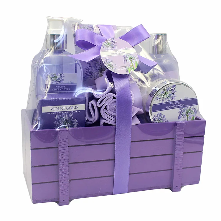 Concentrated Naturals Bath Bomb Gift Set Basket Packaging Box