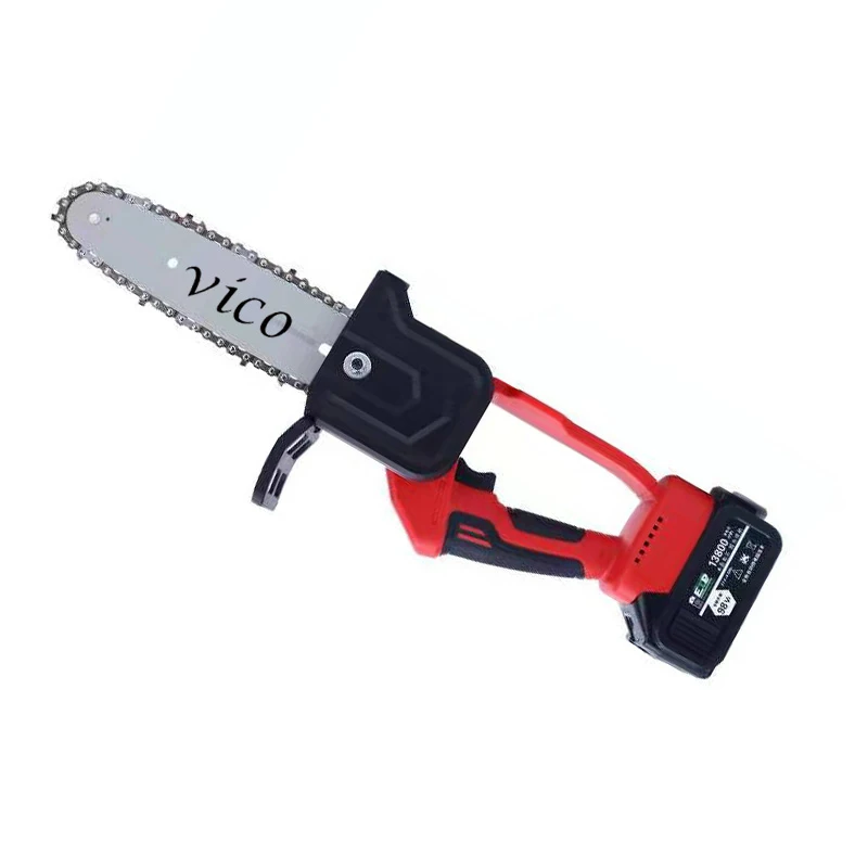 8 inch 21V 850W portable handheld electric tree cutting cordless chain saw battery mini chainsaw