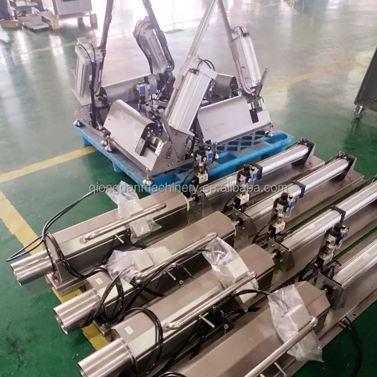  Synthetic meat steak mutton beef pork roll frozen block forming machine filling press and packing clipper