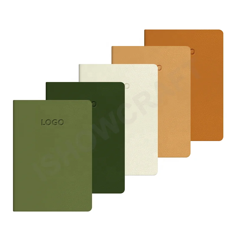 Gratitude Journal Lined Journal Portable Design Inner Pages Jotter Colorful Planning Pu Leather Cover Notebooks