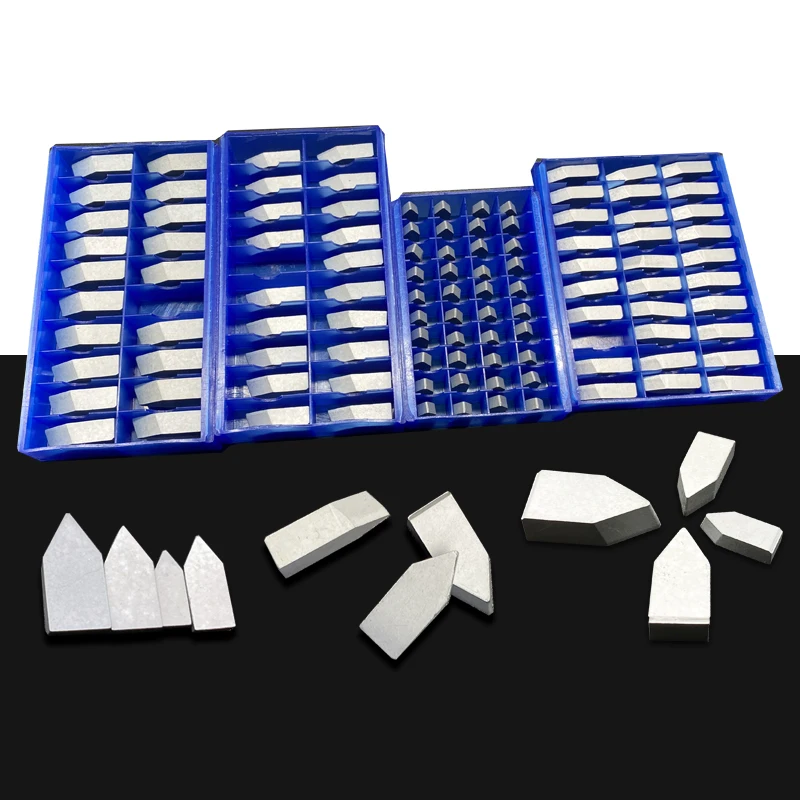 Factory YG6 C125  cemented carbide YG8 C122 brazed tips K20 C120 tungsten carbide turning inserts lathe cutting tools