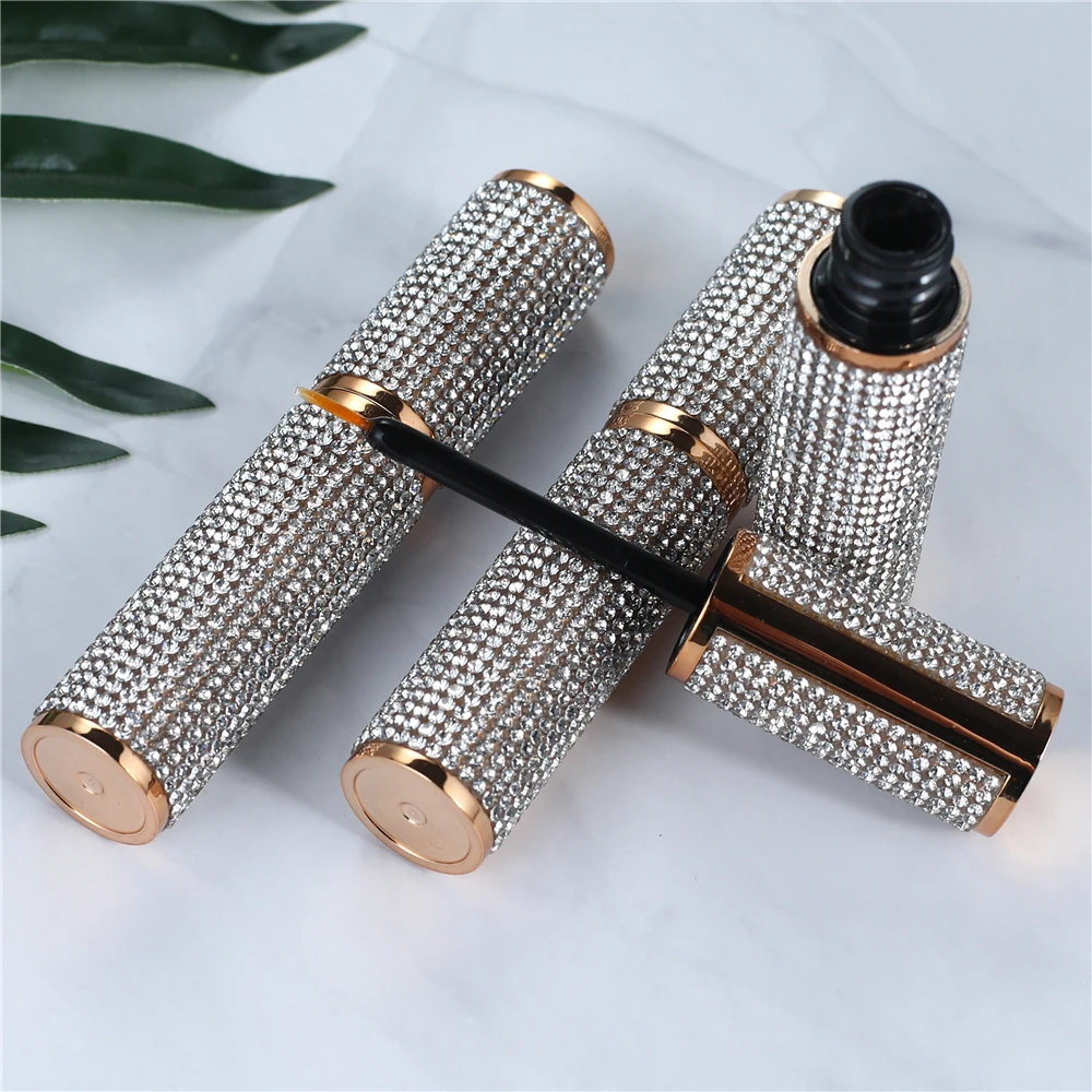 Индивидуальные стразы, клей для ресниц, частная торговая марка, вегана, бутылочка 5 мл, водонепроницаемый клей для накладных ресниц, латексный клей для ресниц