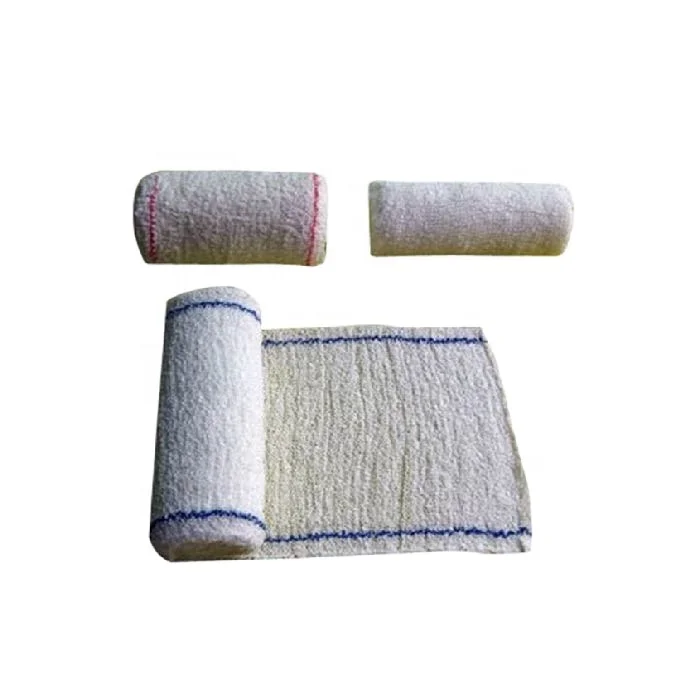 Factory Direct Sale Medical 100% Cotton Elastic Crepe Bandage For Wound Care Dressing