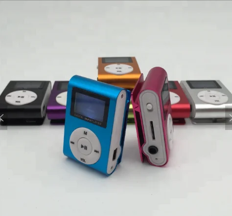 Лидер продаж мини-клип USB MP3 музыкальный Медиаплеер/ЖК-экран