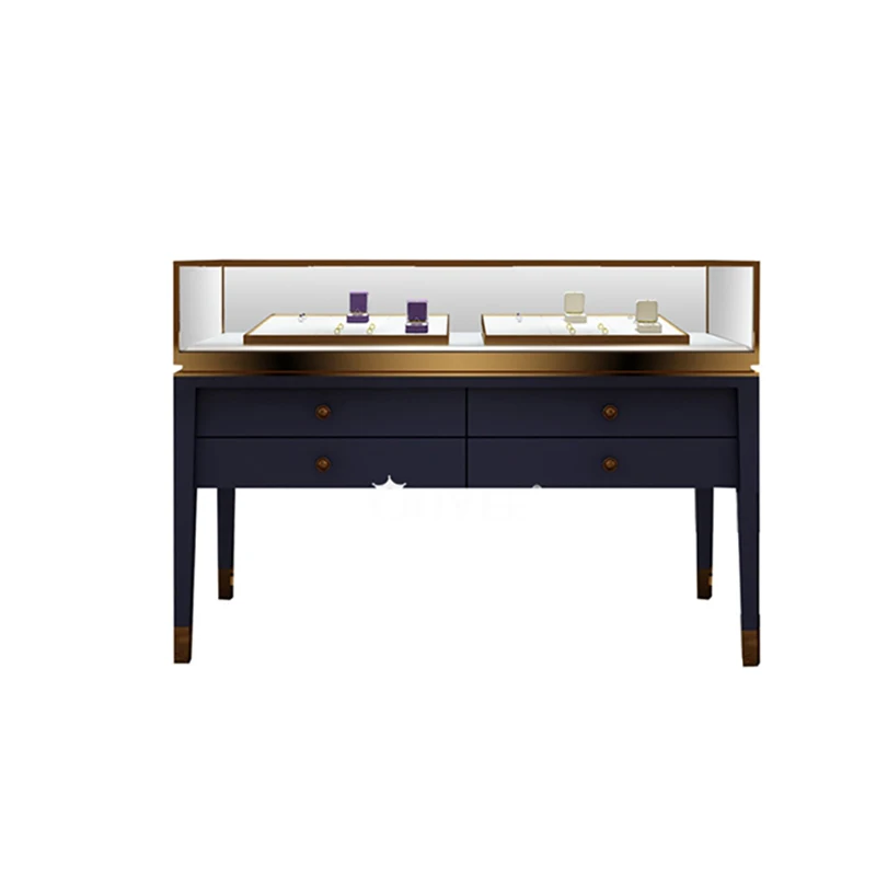 Фабричная уникальная потребительская стеклянная витрина, фурнитура для ювелирных изделий, витрина для магазина ювелирных изделий, дизайнерская мебель