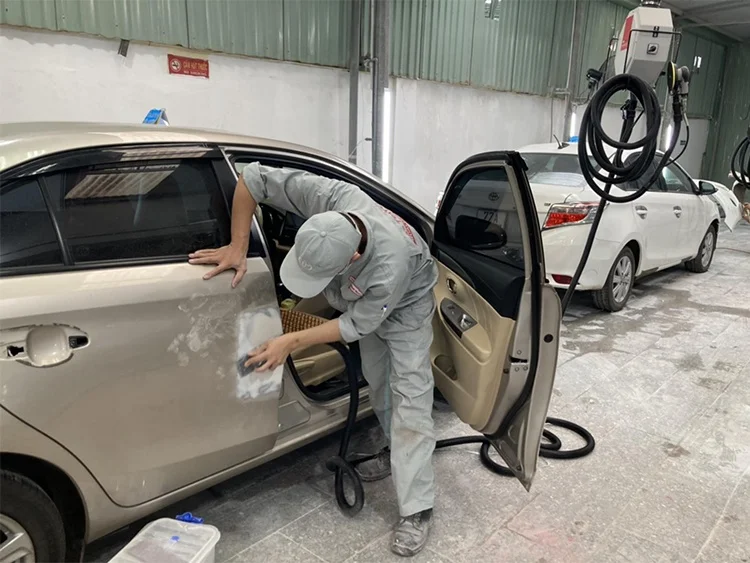 China Factory Wholesale Auto Body Shop Tools Industrial Iron Dust Collection Machine