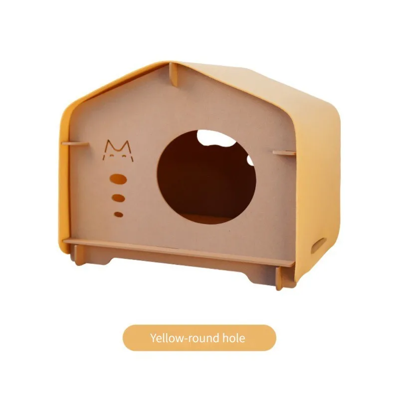 dog kennels pet house wood pet bed detachable and washable pet cages carriers & houses