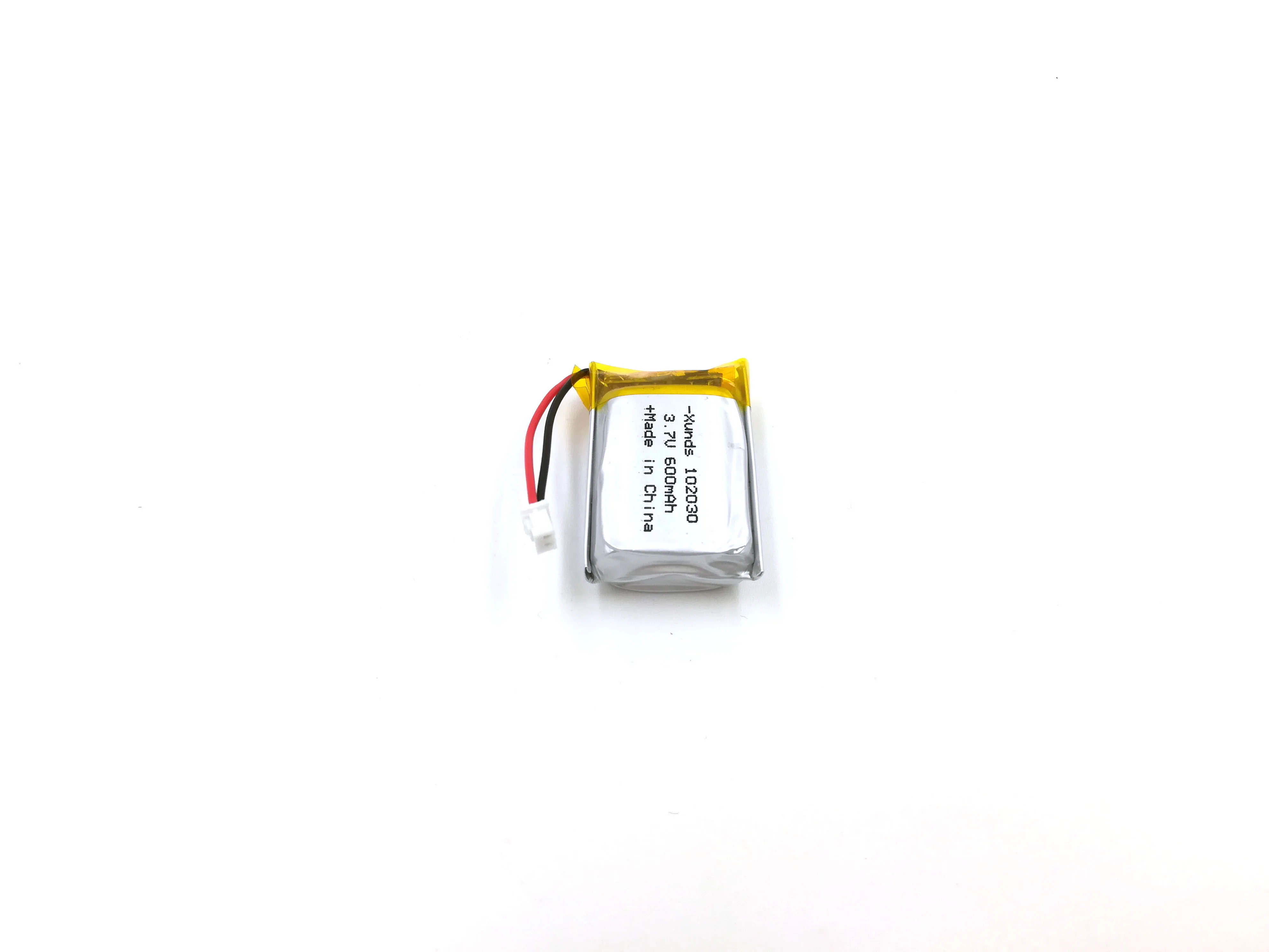 Manufacturer wholesale high quality rechargeable polymer lithium battery 3.7V 600mA 102030