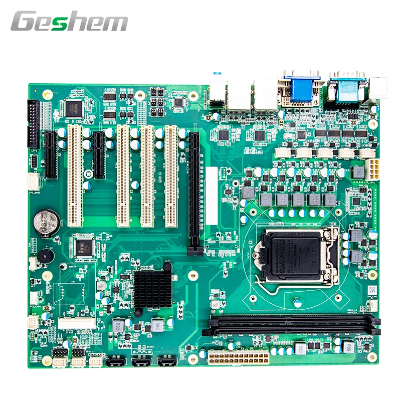 High Performance ATX H110 DDR4 32GB LGA 1151 Socket 2133/2400MHz 2 DIMM Support 6/7/8/9 I3 I5 I7 Motherboards