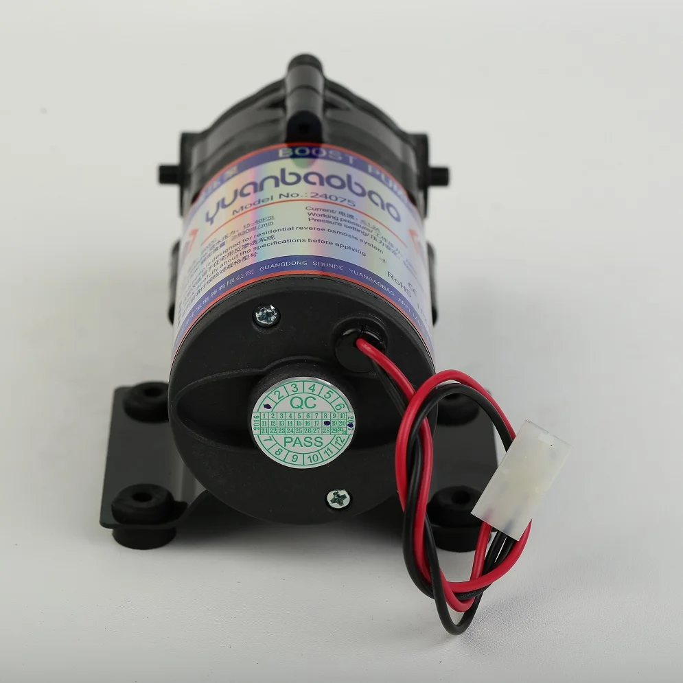 Good price rohs 24V DC RO water purifier vacuum booster pump motor