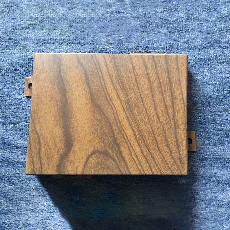 Wooden Alucobond Aluminum Perforated Wall Cladding Panel