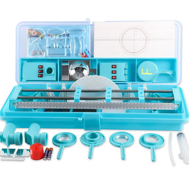 Physical Optics Experimental Equipment Complete Set Of Refractive And Reflective Imaging Light With Convex Lens