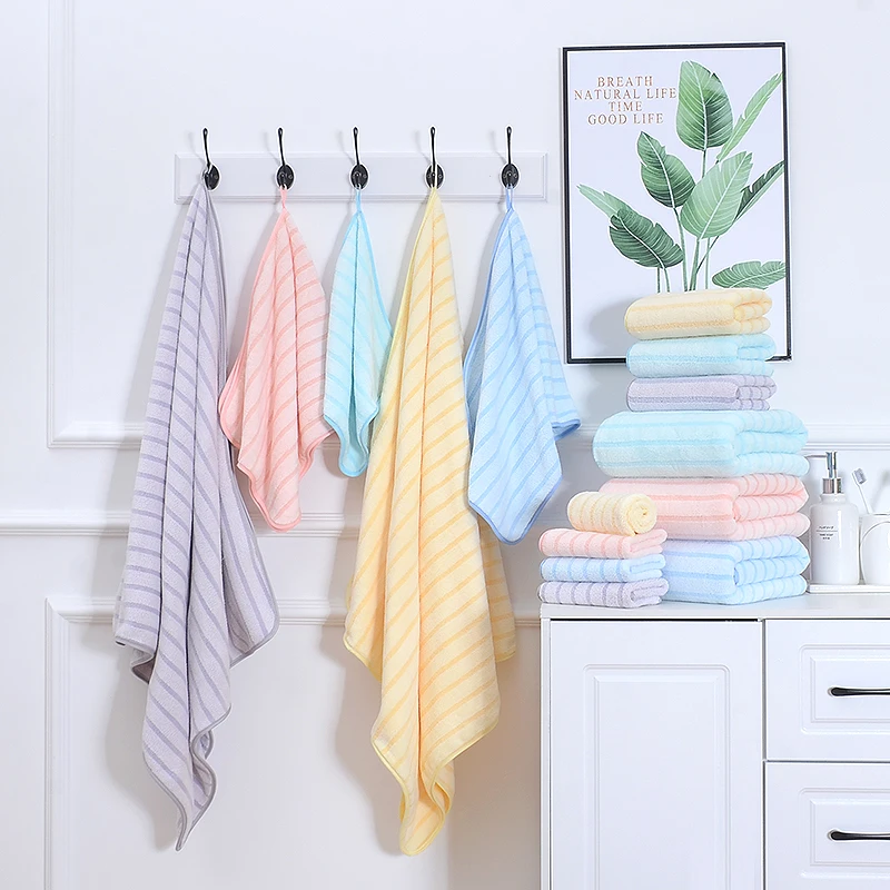 Wholesale quick dry towel face hand hair pure cotton luxury bath towel microfiber bath towels high quality