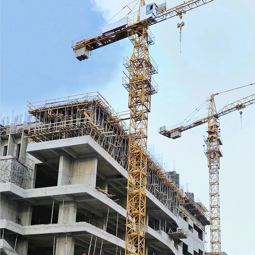 Best quality Topkits Tower Crane QTZ40-4808 4Tons Jib Length 48m