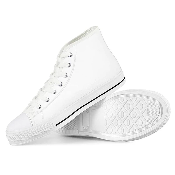 Wholesale Low MOQ high quality dropship wholesale cheap oem white casual design printed canvas custom logo shoes men