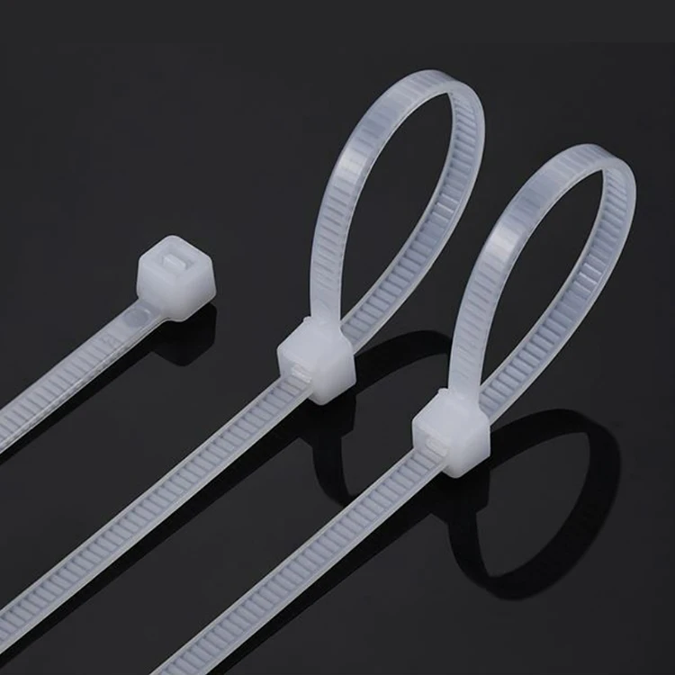 Профессиональная фабрика, китайский производитель, промышленные пластиковые нейлоновые 66 сверхпрочные черные кабельные стяжки, застежка-молния, цена