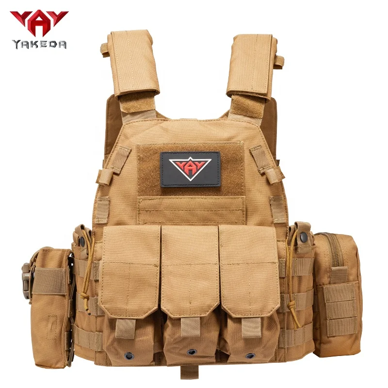 YAKEDA tactical equipment outdoor waterproof lightweight gilet tactique chaleco tactical plate carrier vest colete tatico