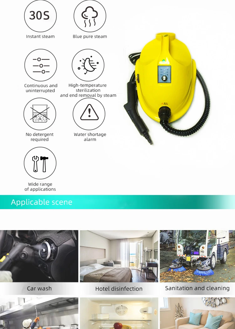 220V Steam Cleaner Portable Handheld Steamer Household carpet cleaner car steam cleaner machine